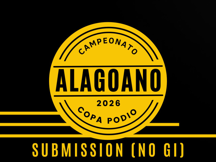 Campeonato Alagoano 2026 Submission (NO GI) - Oficial Copa Podio