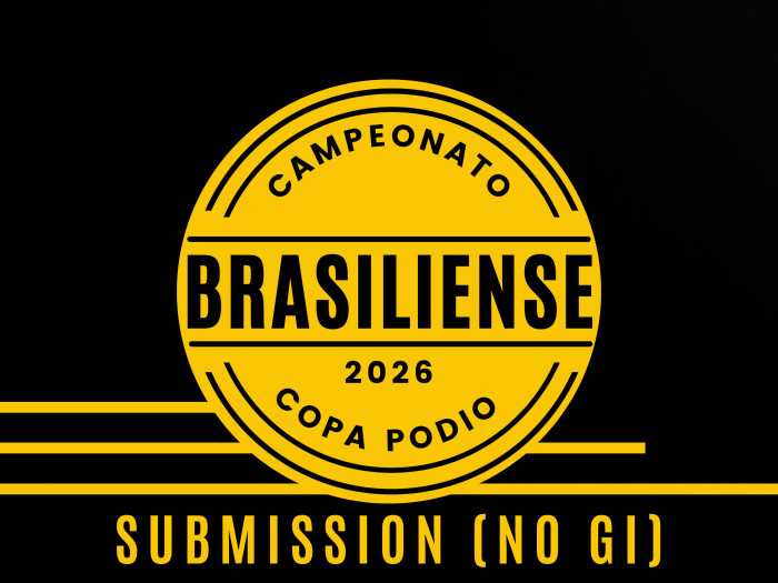Campeonato Brasiliense 2026 Submission (NO GI) - Oficial Copa Podio 