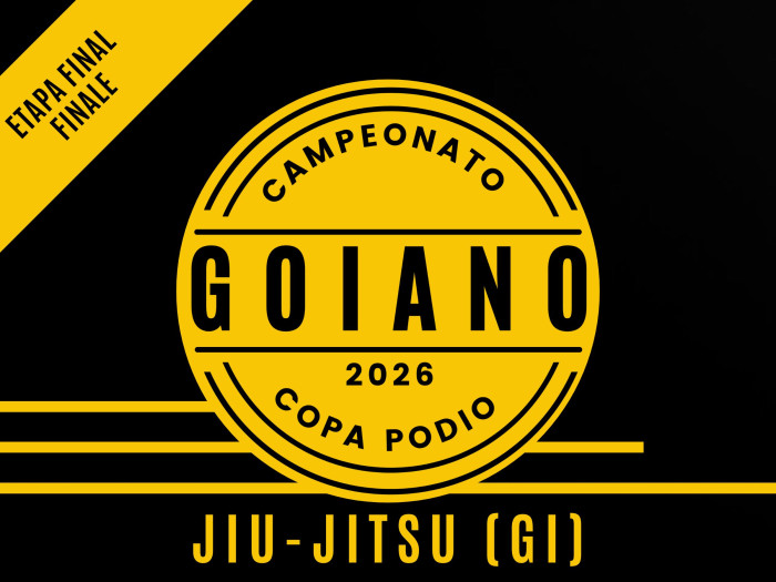 Campeonato Goiano 2026 Jiu-jitsu (GI) -  Premiére - Oficial Copa Podio