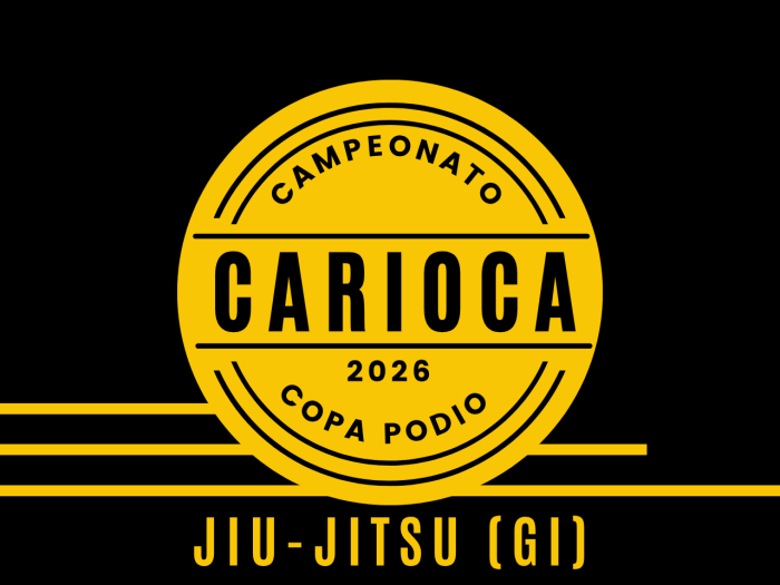 Campeonato Carioca  Jiu-Jitsu (GI) 2026 - Oficial Copa Podio 