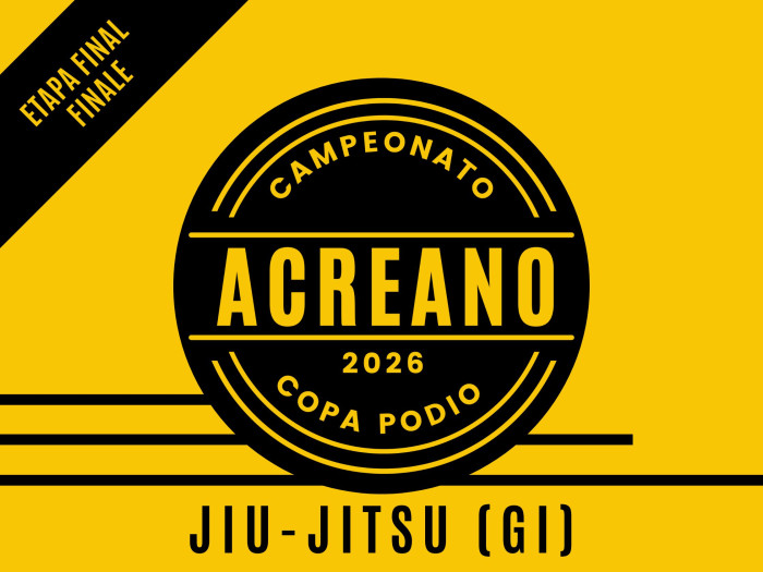 Campeonato Acreano 2026 Jiu-jitsu (GI) - Etapa Final - Oficial Copa Podio