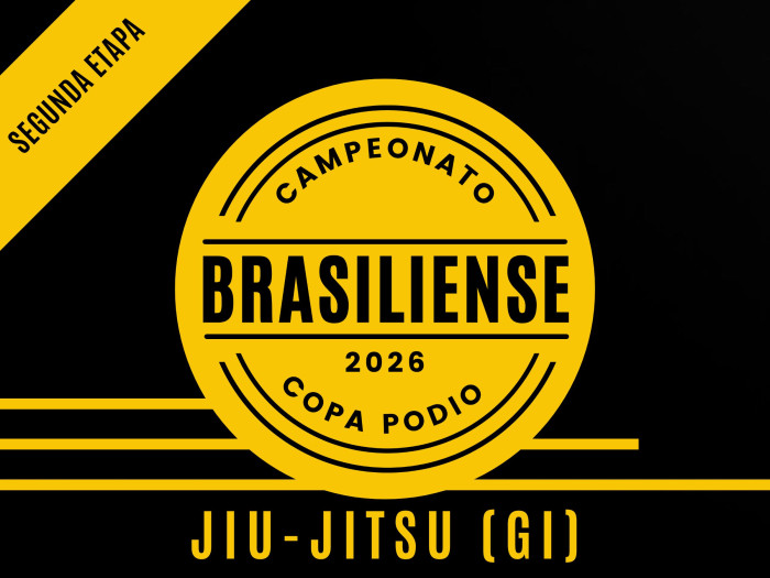 Campeonato Brasiliense Jiu-jitsu (GI) 2026 - Segunda Etapa - Oficial Copa Podio