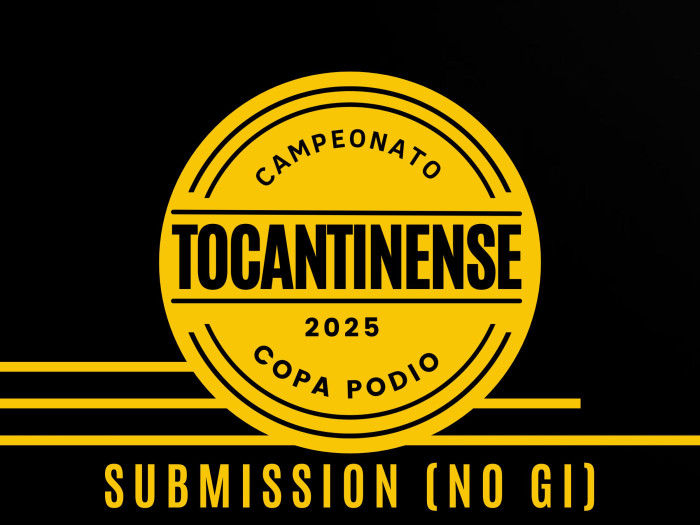 Campeonato Tocantinense Submission (NO GI) 2025 - Oficial Copa Podio 