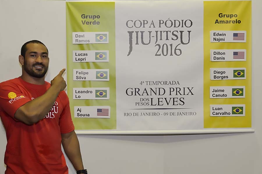 Davi Ramos e Lucas Lepri se enfrentam na primeira luta do Grand Prix